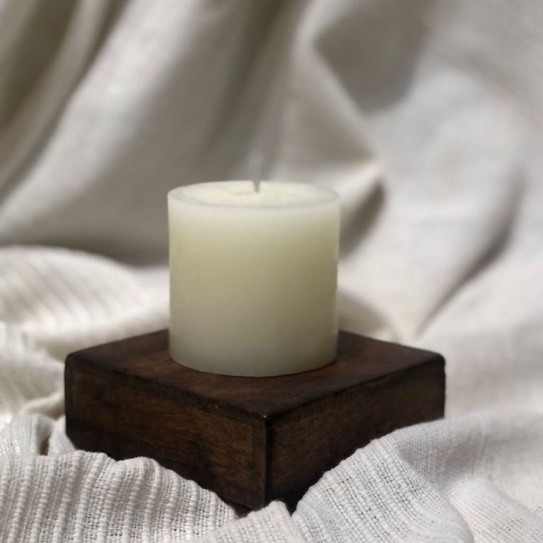 Velas aromáticas de cera vegetal