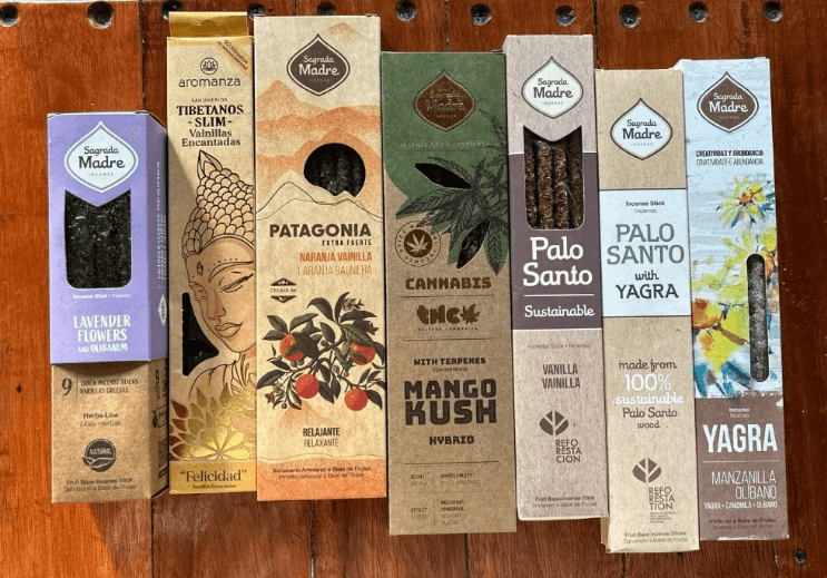 Sahumerios artesanales